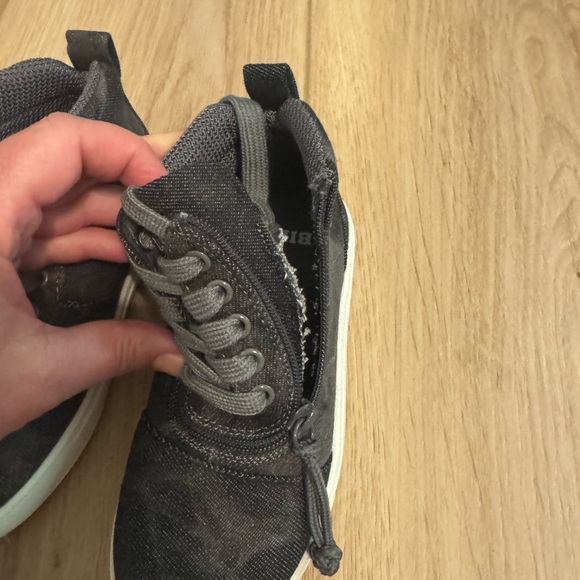 Billy Kids Charcoal High-Top Sneakers - Picture 3 of 5